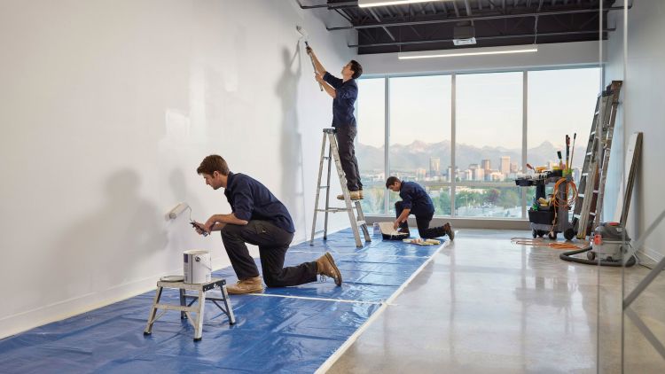 commmercial interior paintings NW Calgary